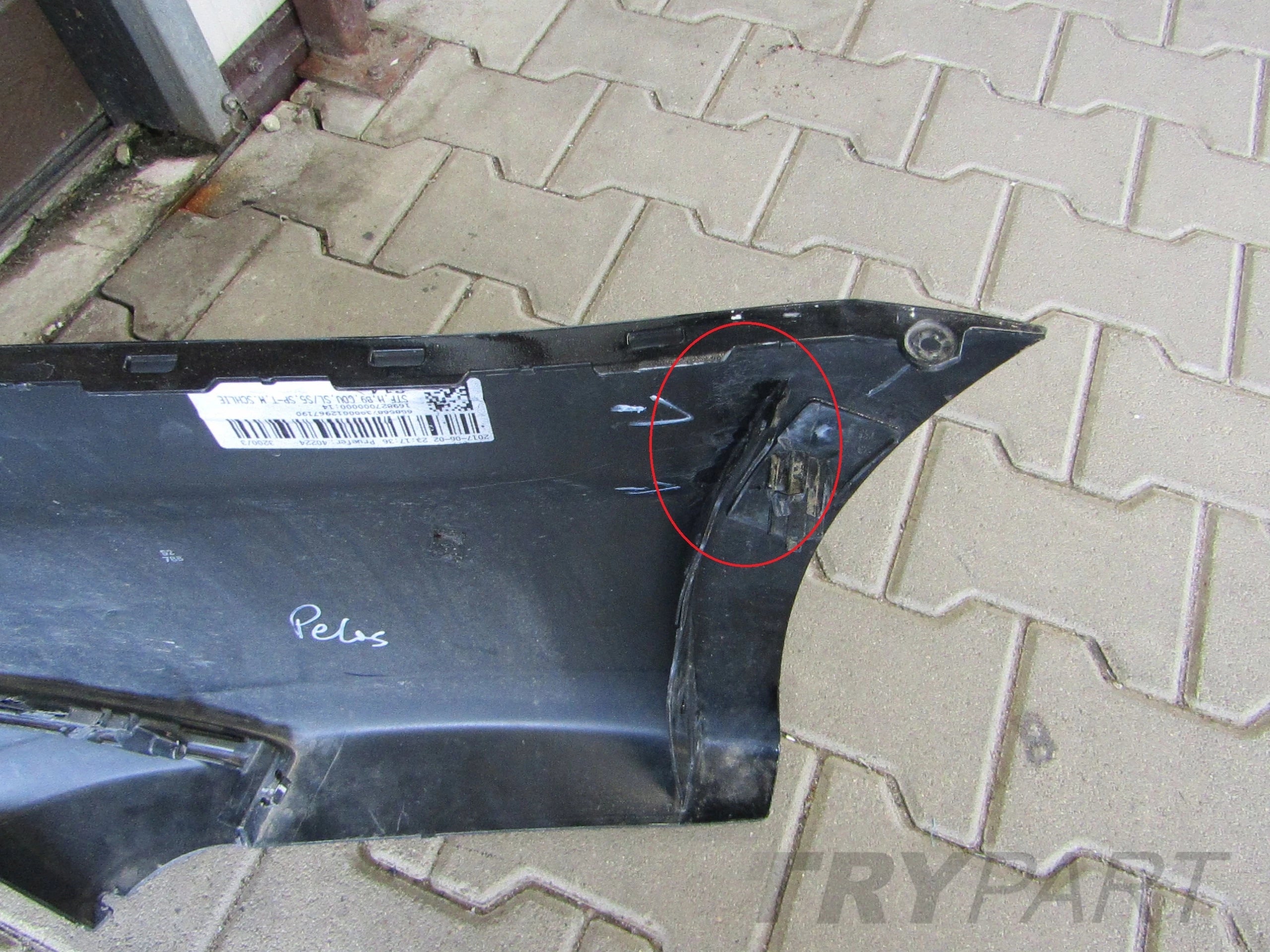 Rear Bumper Audi A5 8W6 S-Line Coupe Cabrio 16-