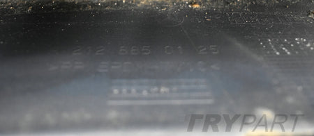MERCEDES E-CLASS W212 FRONT BUMPER ORIGINAL + GRILLES