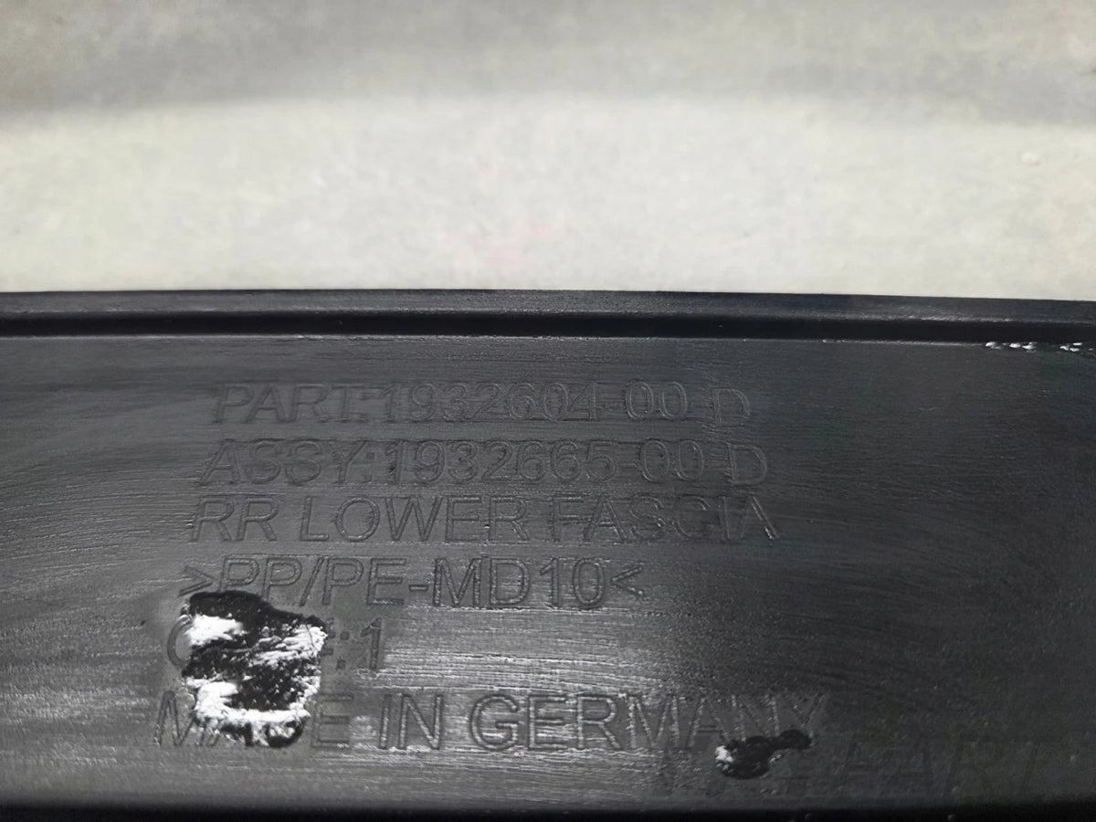 Rear Bumper Tesla Y Juniper 25-