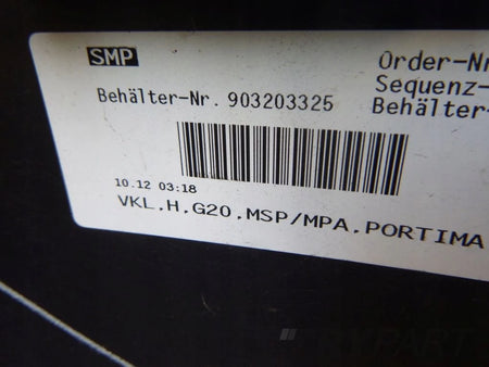 BMW 3 G20 SEDAN M PACKAGE rear bumper