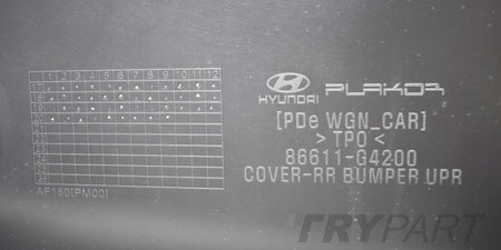 HYUNDAI I30 III LIFT REAR BUMPER REAR WAGON ORIGINAL NEW