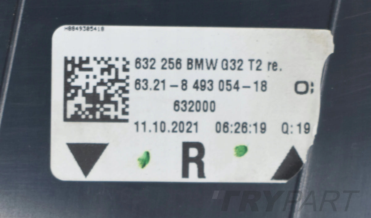 BMW 6 G32 RIGHT TAIL LIGHT IN TAILGATE ORG EU