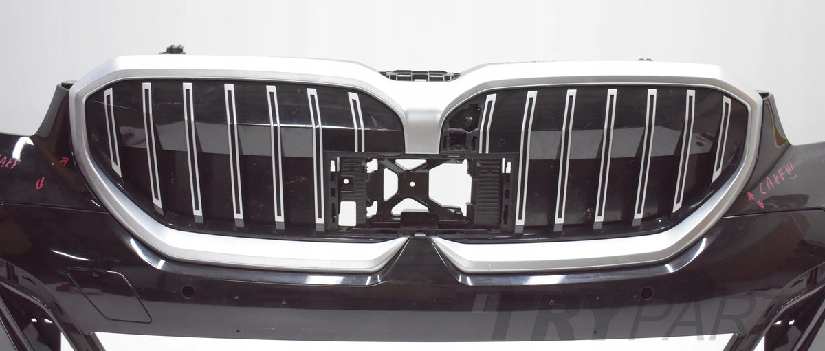 BMW G60 G61 M PACKAGE FRONT BUMPER ORG + GRILLE + LOUVER + FRAMES