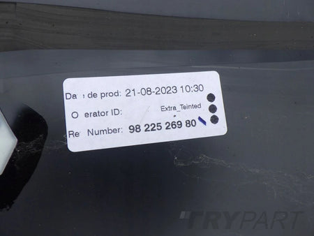 SCUDO EXPERT 3 JUMPER III PROACE 2 16- RIGHT SIDE WINDOW