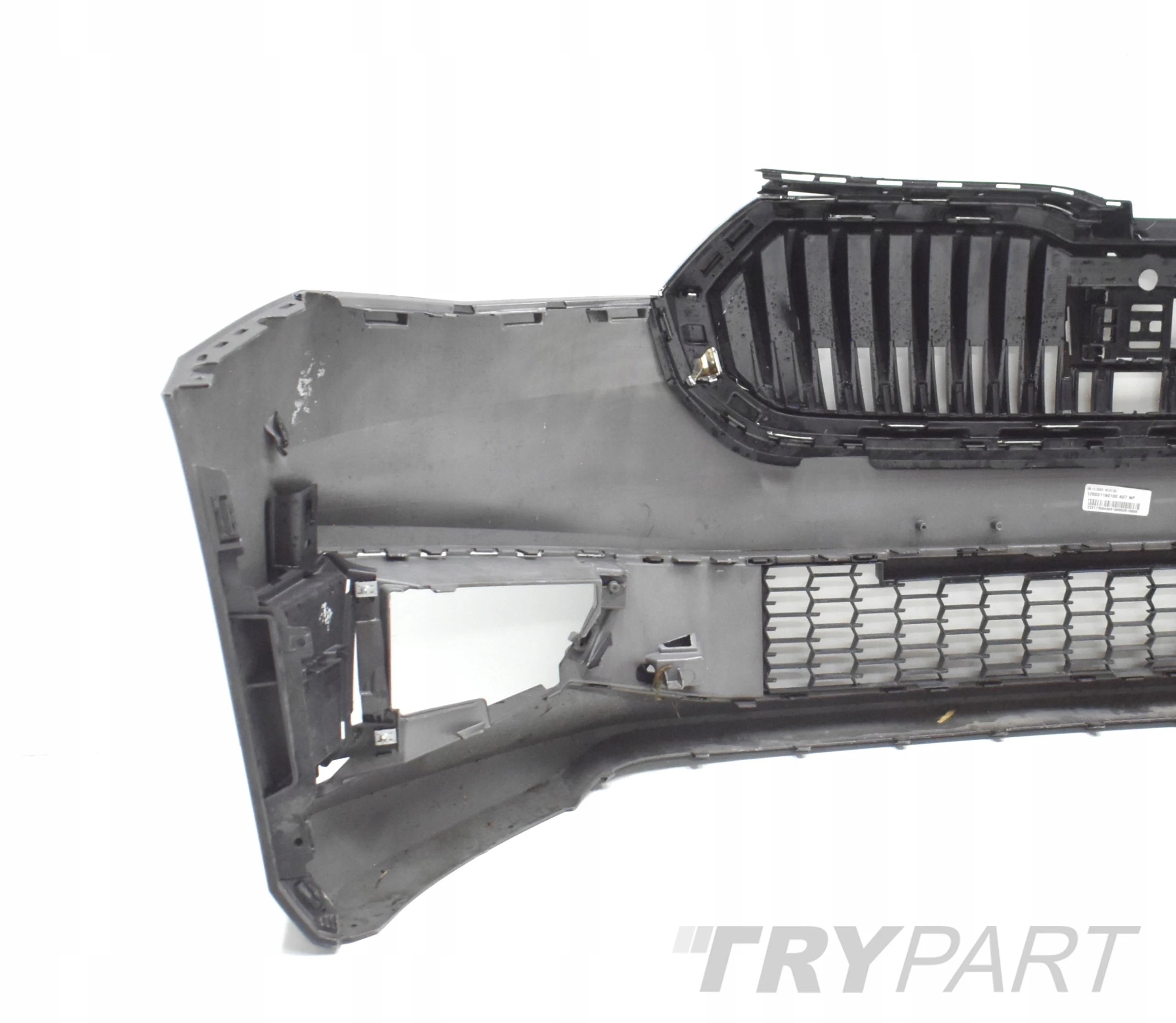 SKODA FABIA IV 6VA FRONT BUMPER ORG + GRILLE