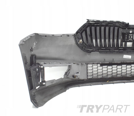 SKODA FABIA IV 6VA FRONT BUMPER ORG + GRILLE