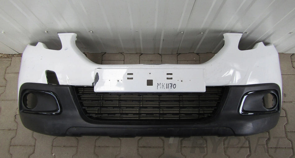 Front Bumper Compatible with Peugeot 2008 I 13-16