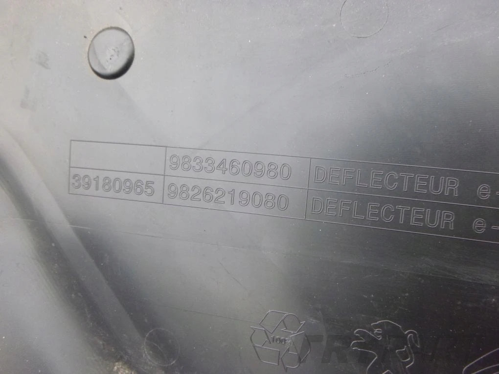PEUGEOT E208 208 II 19- Bumper Cover Plate