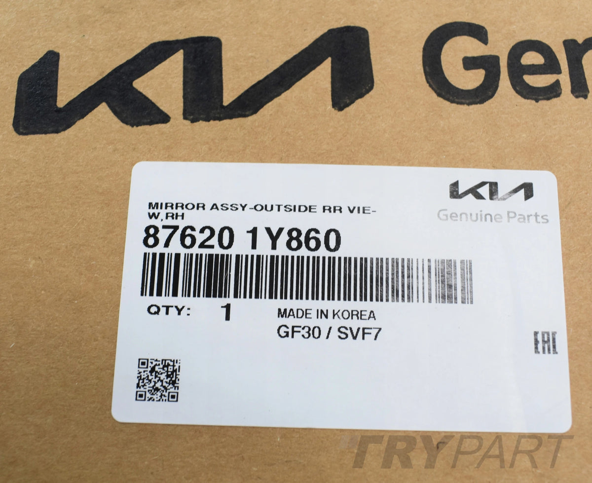 KIA PICANTO III RIGHT MIRROR 5 PIN ORG EUROPE