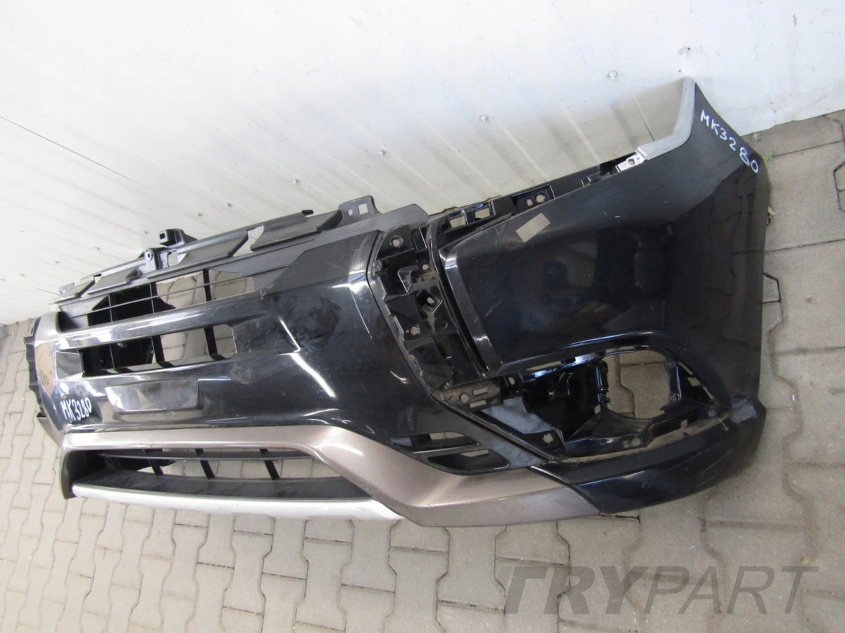 Front Bumper for Mitsubishi Outlander 3 Hybrid Lift 15-18 CAMERA