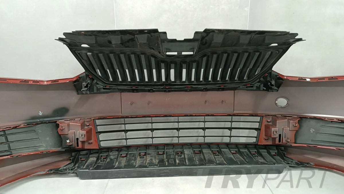 Front Bumper Skoda Fabia 3 III 6V0 14-18 / + Cover