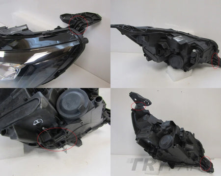 Front bumper, reinforcement bar, lights Peugeot 208 2 II GT-Line 19-