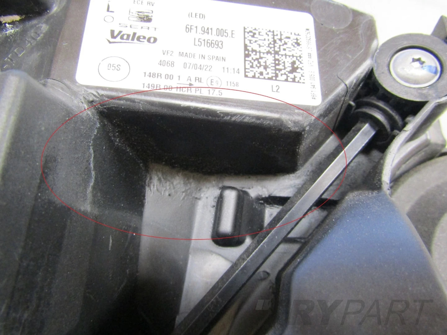 Front Headlight Seat Ibiza V Arona FACELIFT LED 21- LEFT 6F1941005E