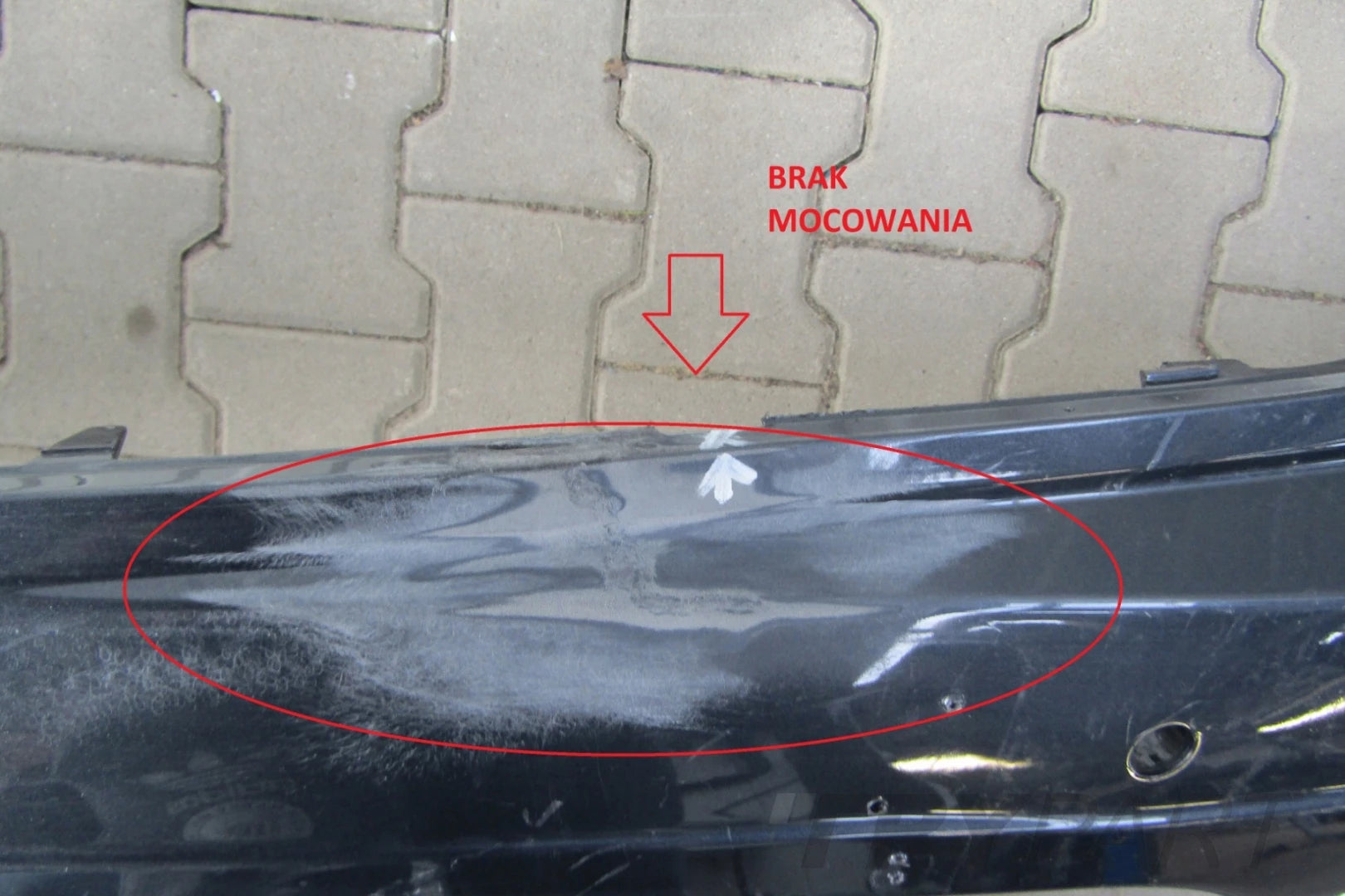 Front bumper Mercedes C-Class 204 07-10 AMG