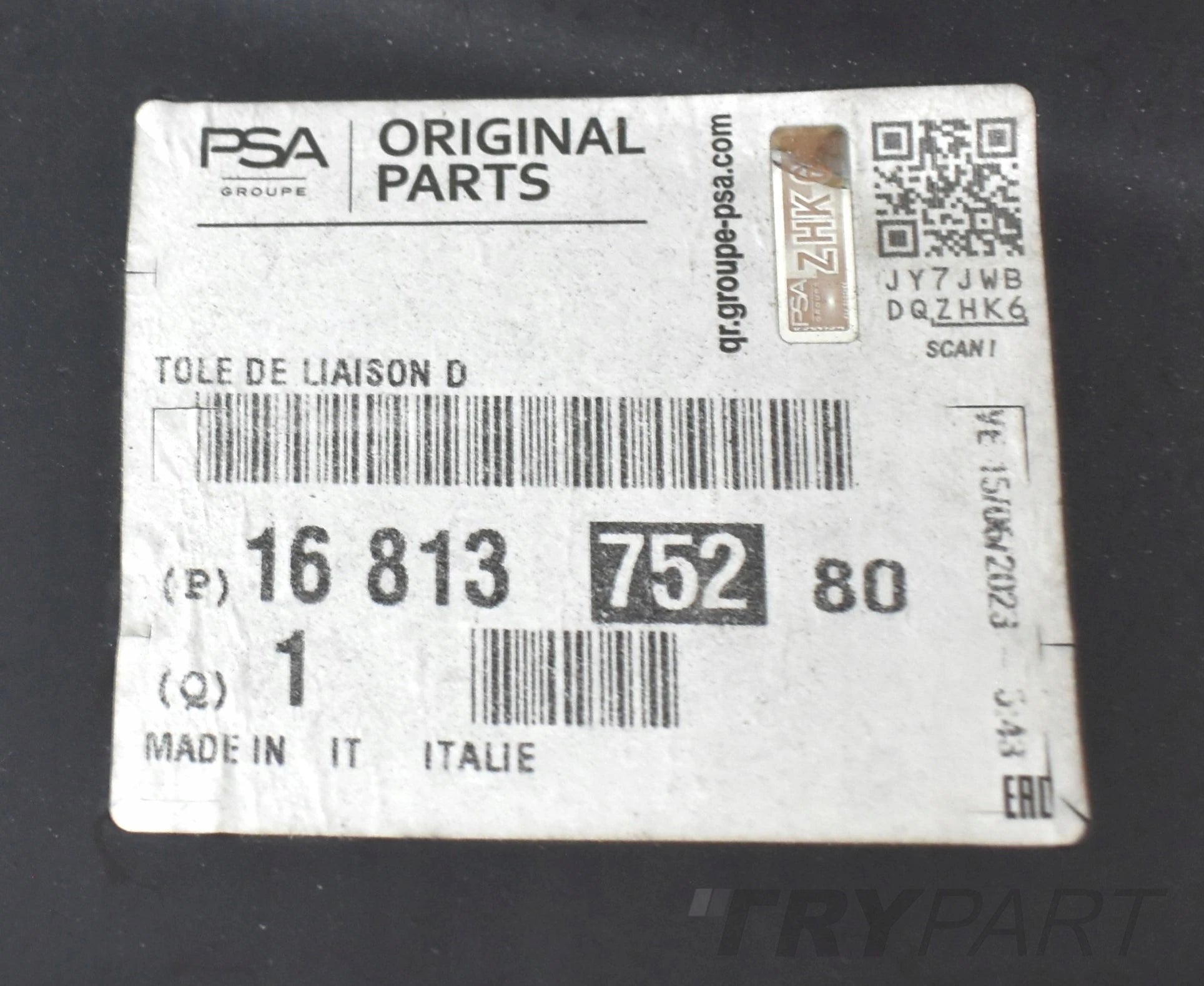FIAT DUCATO 11-14 R ROOF FRAME PILLAR NEW ORG
