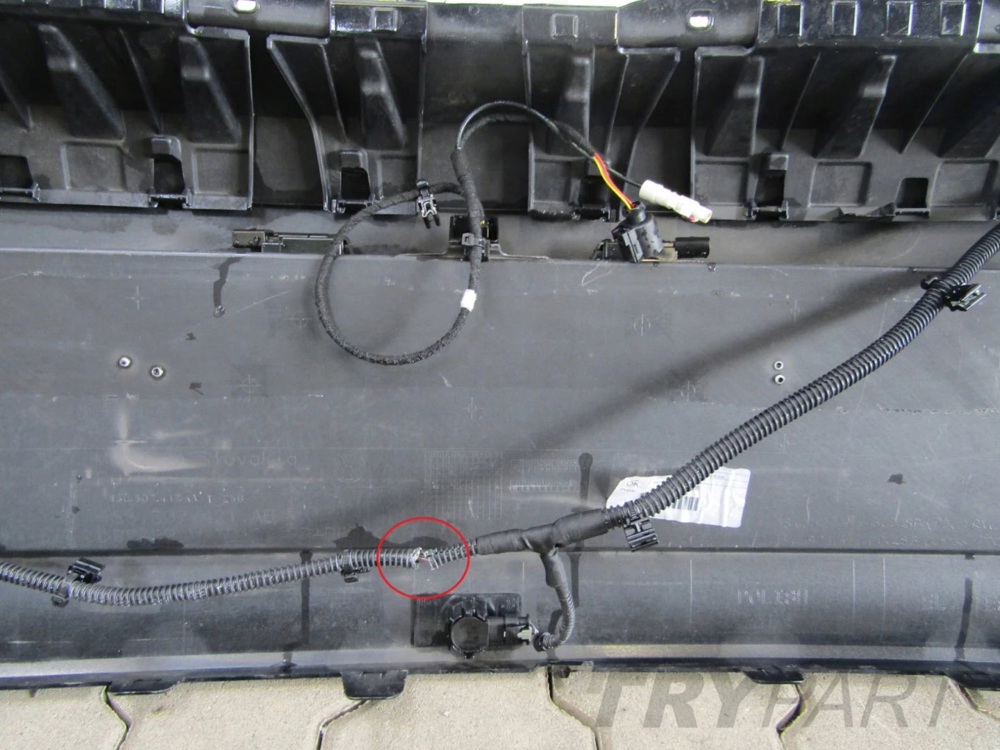 VW Up 1S6 Lift 16- Rear Bumper (Camera + PDC)