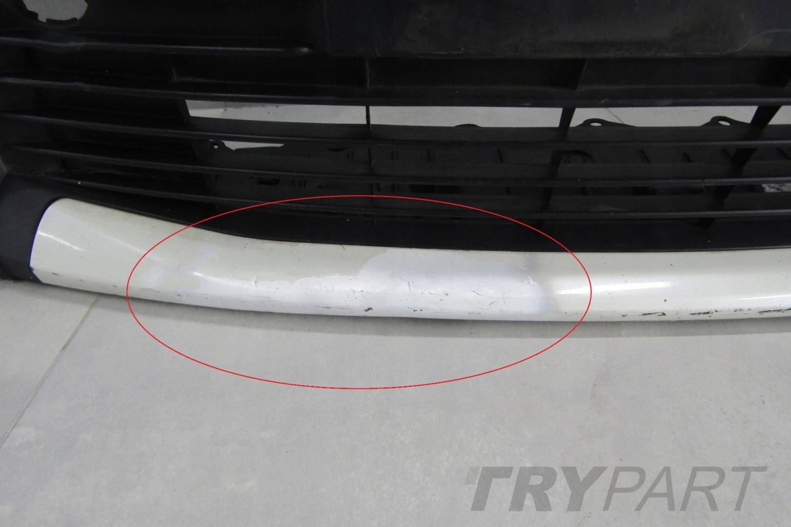 Front Bumper Toyota Yaris 3 III Facelift 14-17 (underbody)