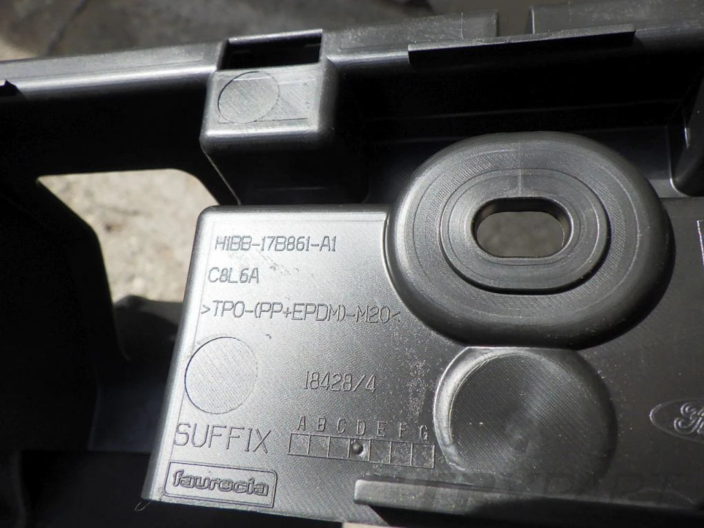 FORD FIESTA MK8 H1BB-17B861-A1 Rear Bumper Skid