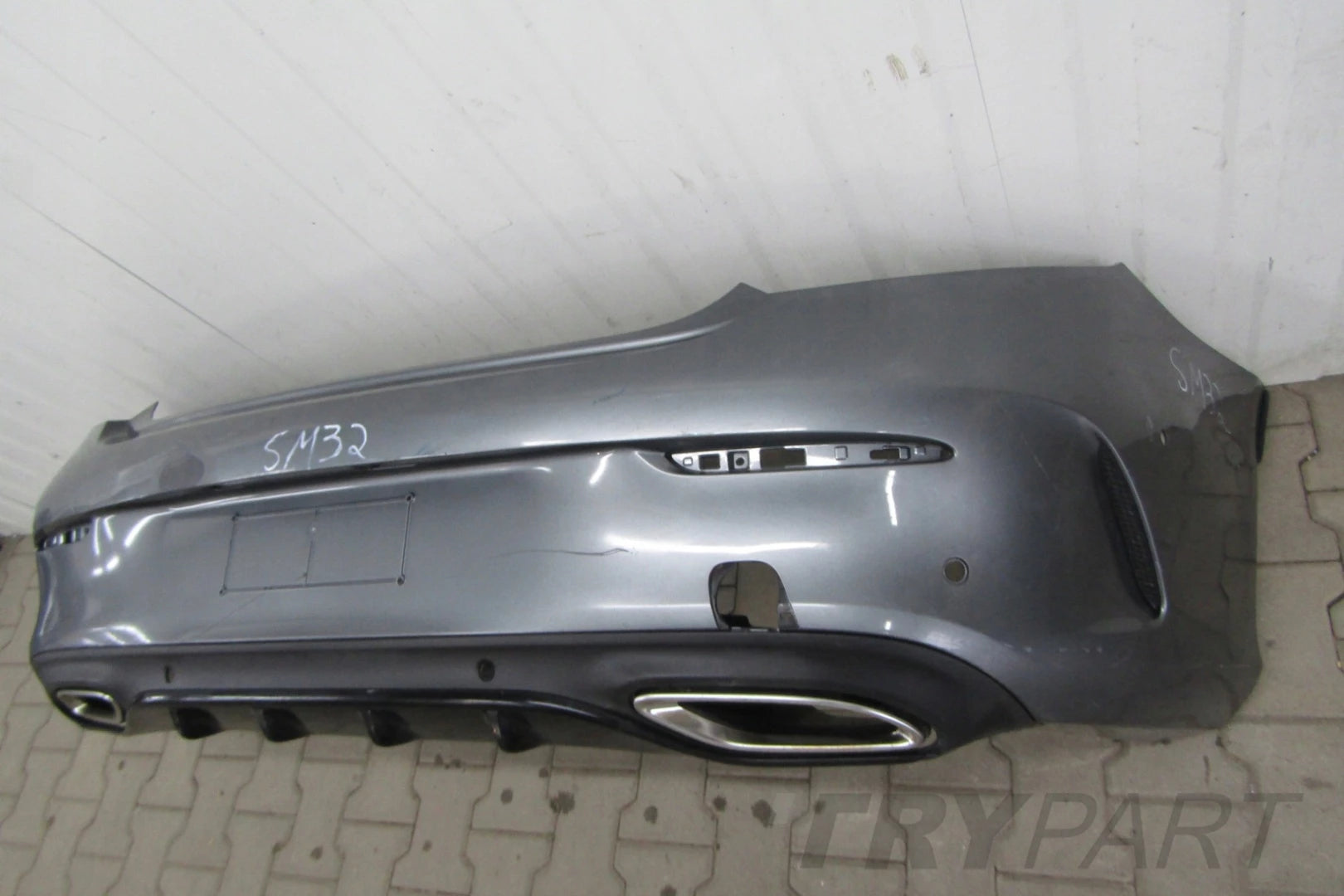Mercedes C 205 Coupe Cabrio AMG Rear Bumper 15-