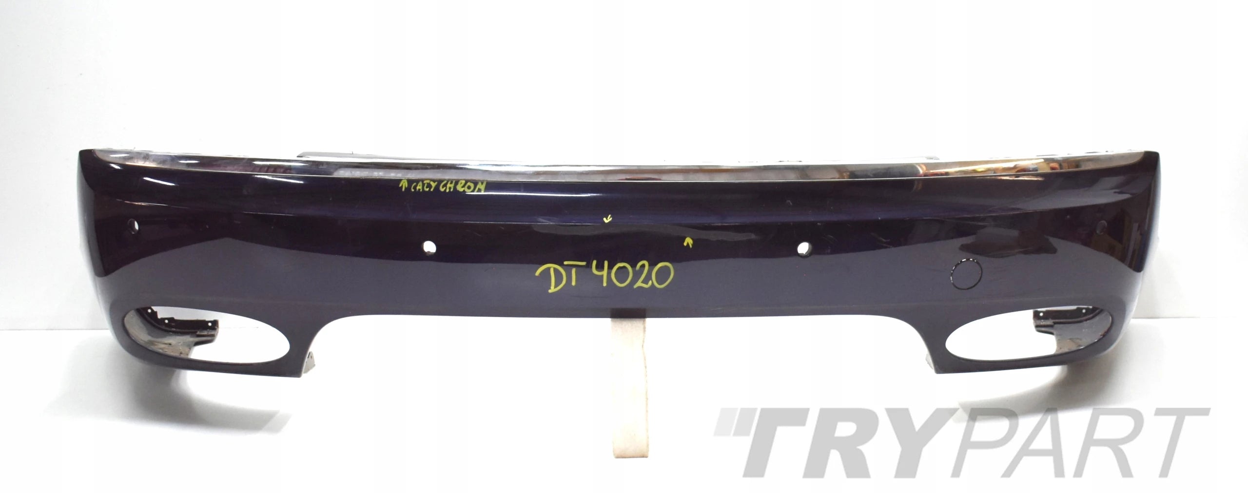BENTLEY FLYING SPUR REAR BUMPER ORG + CHROME