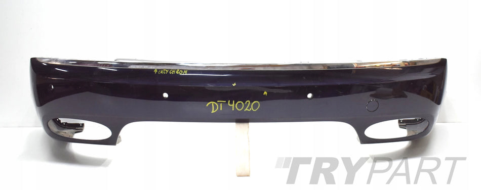 BENTLEY FLYING SPUR REAR BUMPER ORG + CHROME
