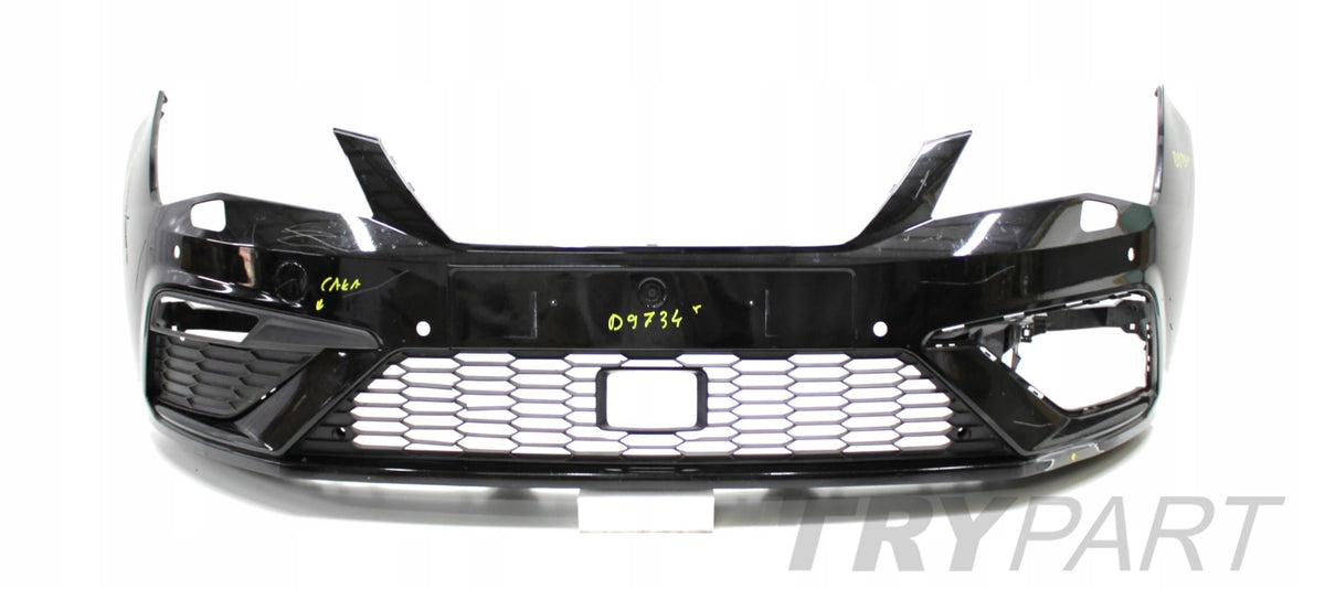 SEAT LEON III FR LIFT 5F FRONT BUMPER ORG + GRILLE