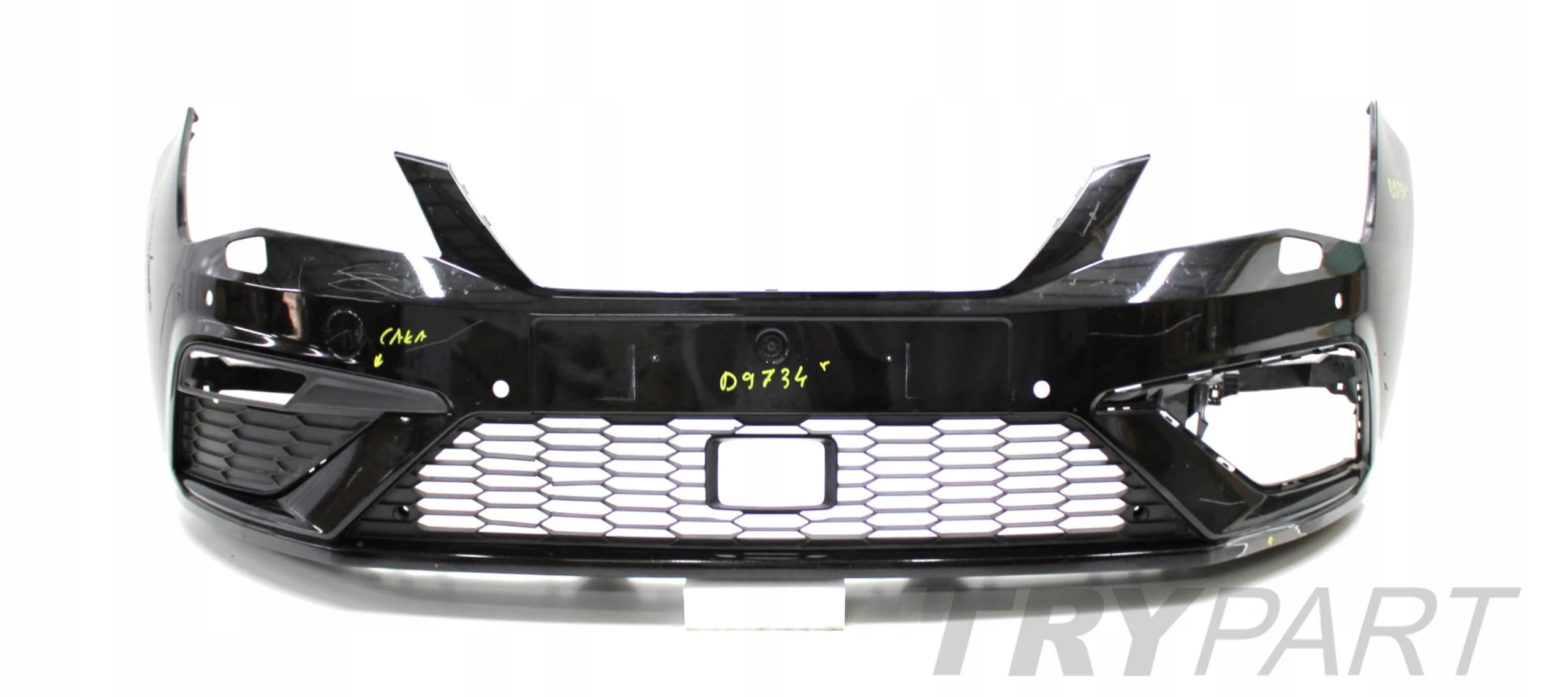 SEAT LEON III FR LIFT 5F FRONT BUMPER ORG + GRILLE
