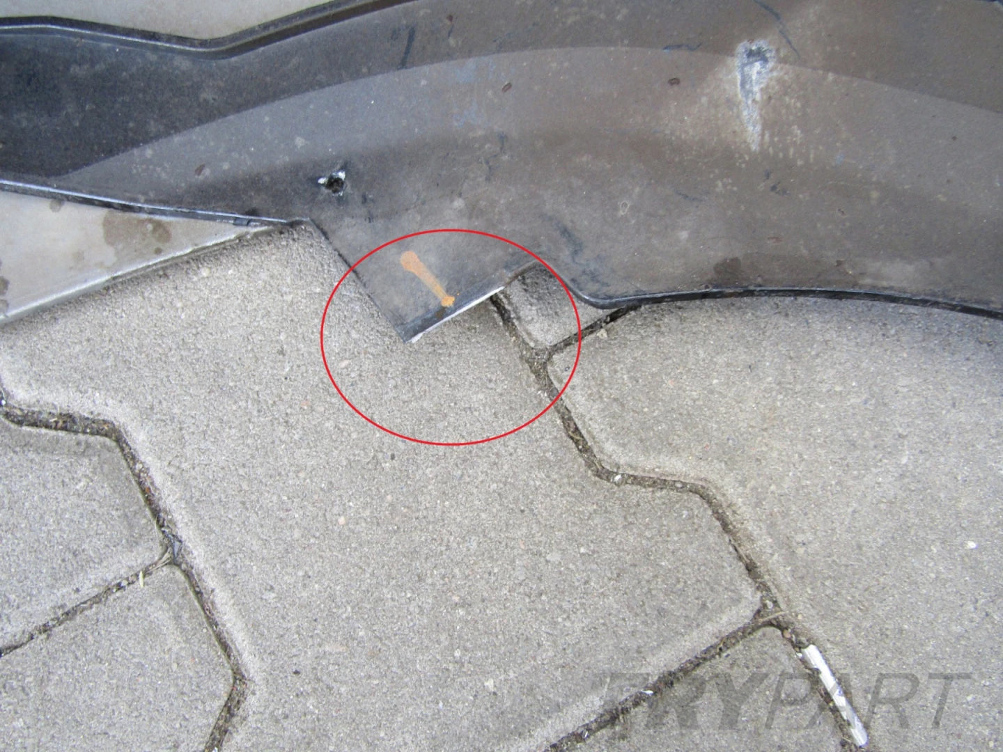 Rear bumper OPEL GRANDLAND LIFT 21-