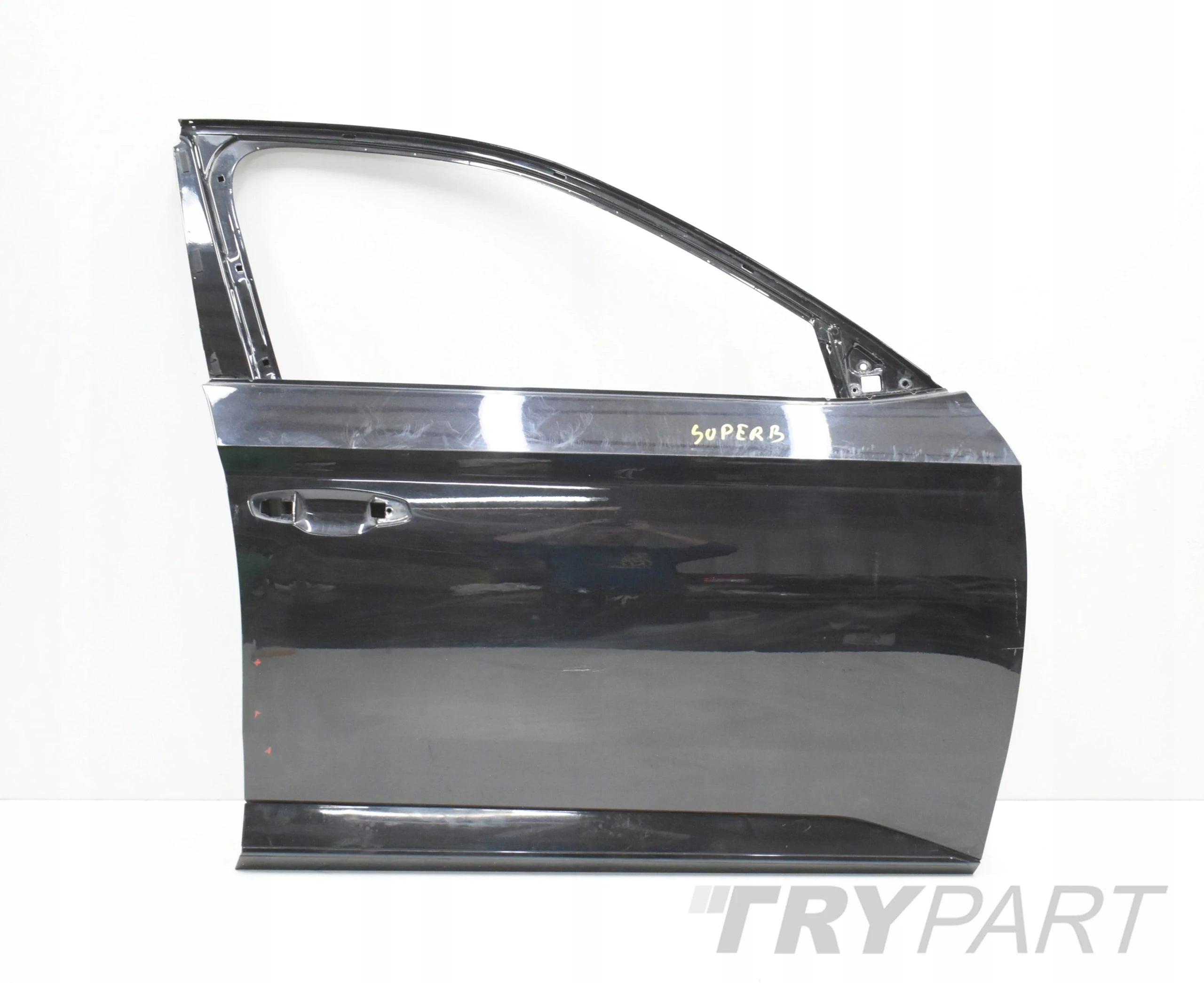 SKODA SUPERB III 3V RIGHT FRONT DOOR ORG + MOULDING
