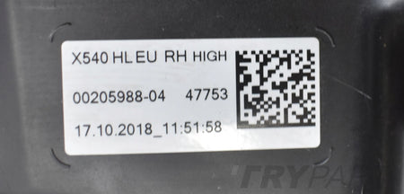 JAGUAR E PACE X540 RIGHT HEADLIGHT FRONT EU ORG