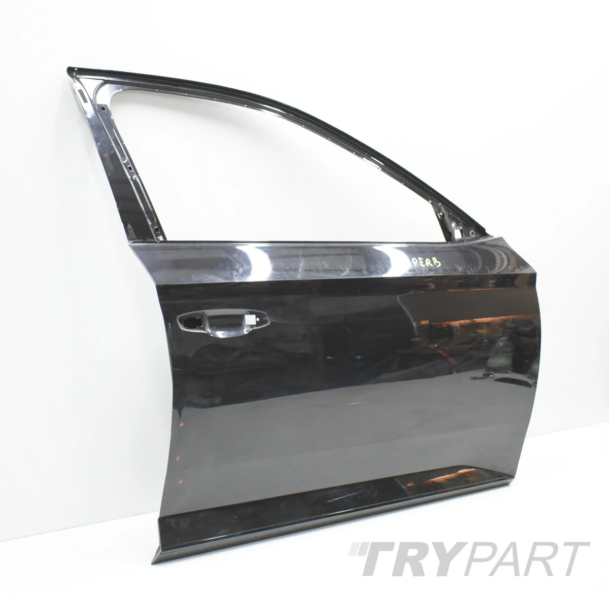 SKODA SUPERB III 3V RIGHT FRONT DOOR ORG + MOULDING