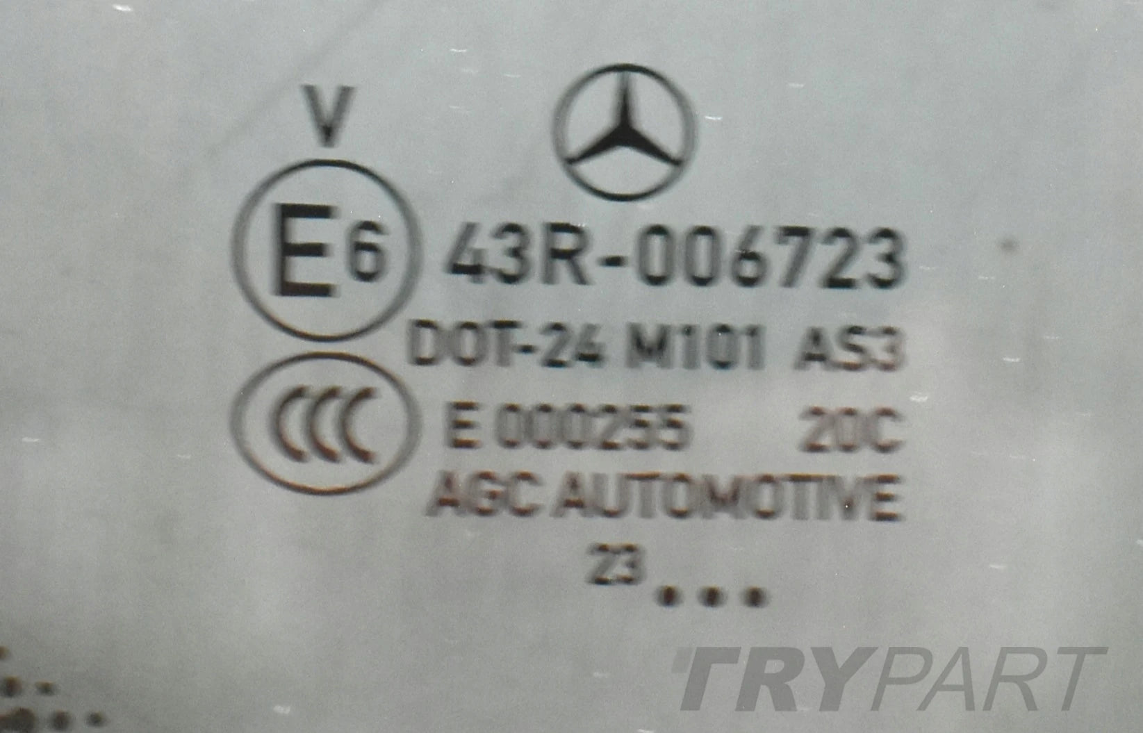 MERCEDES GLC W253 A253 X253 LEFT REAR BODY GLASS ORG NEW A2536703501
