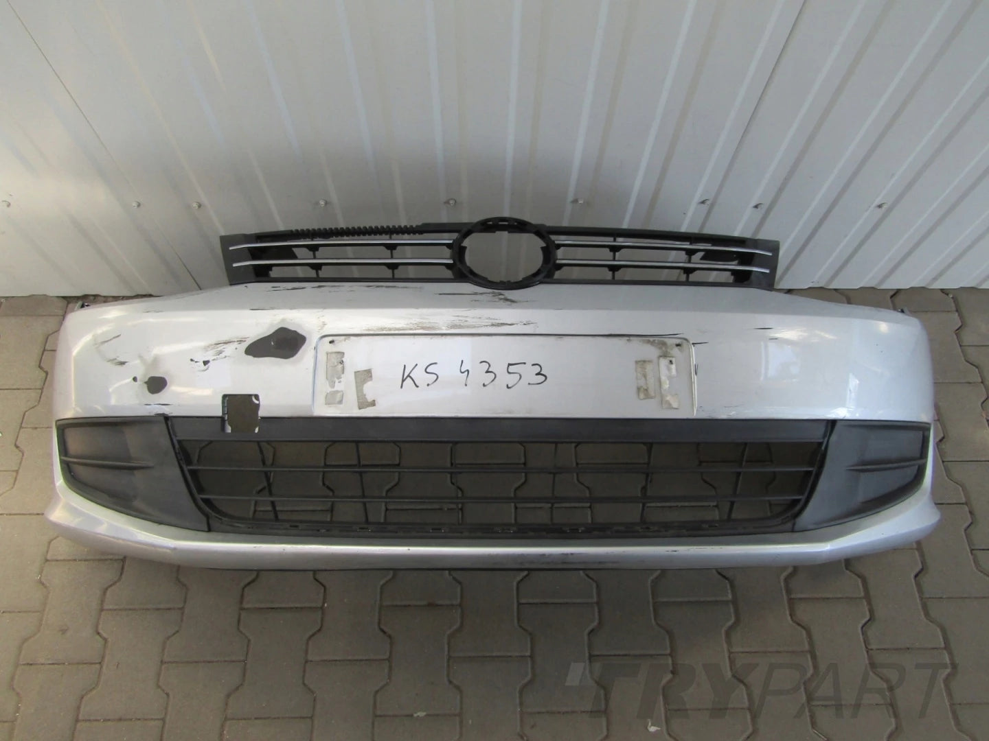 Front Bumper VW Sharan 2 II 7N0 10-