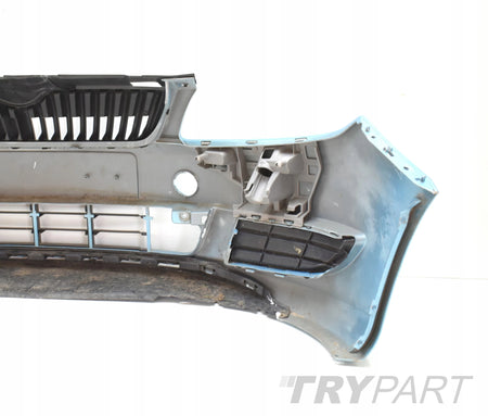 SKODA FABIA II FACELIFT 5J FRONT BUMPER + GRILLE + VENTS