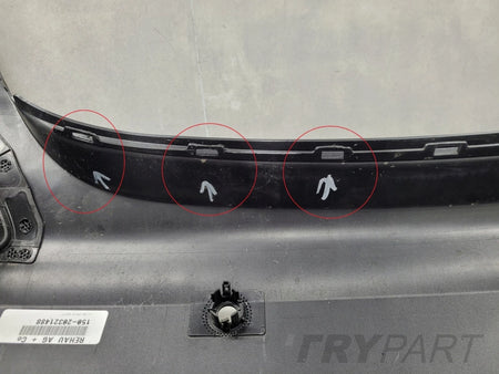 Rear bumper for Mercedes E-Class W213 Sedan Hybrid AMG 2015-2020