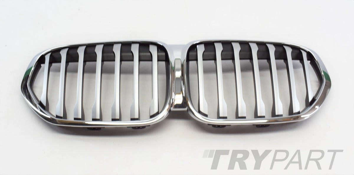 BMW X1 F48 LIFT LCI CHROME GRILLE KIDNEY NEW