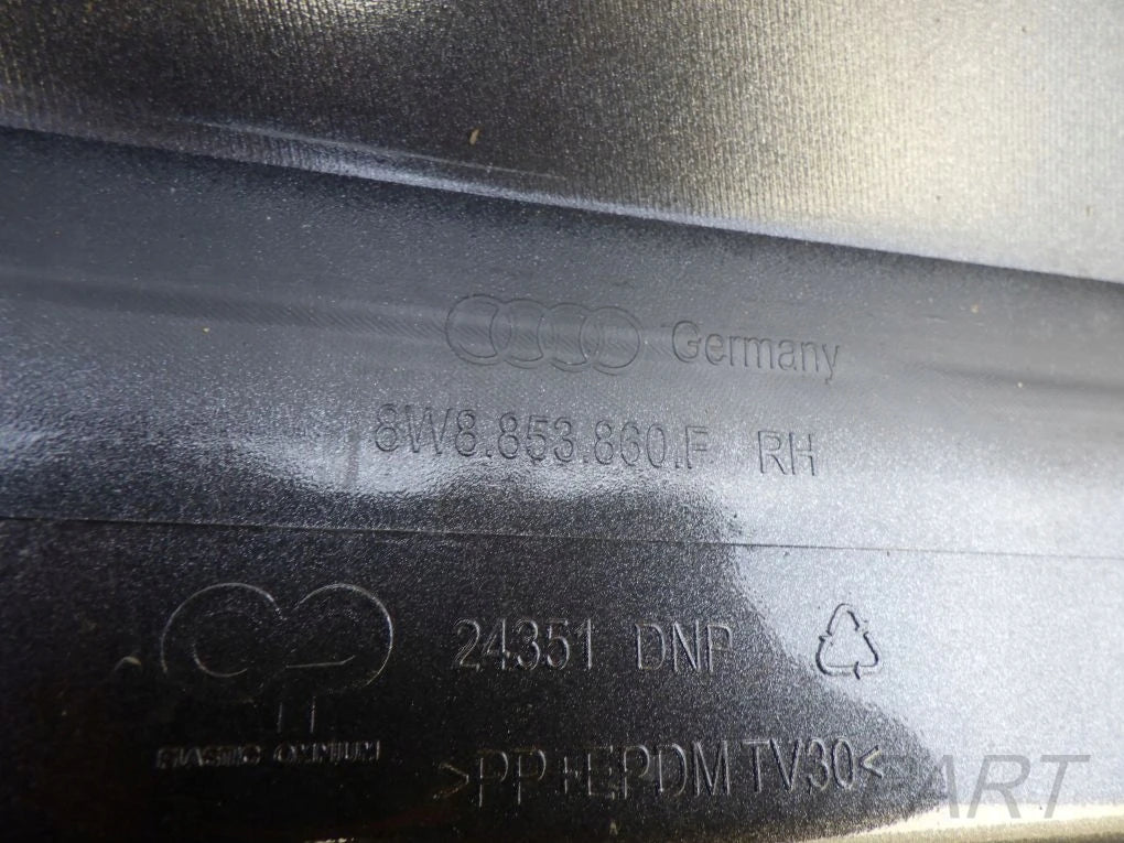 AUDI A5 SPORTBACK 8W 8W8 20- Right Sill Strip