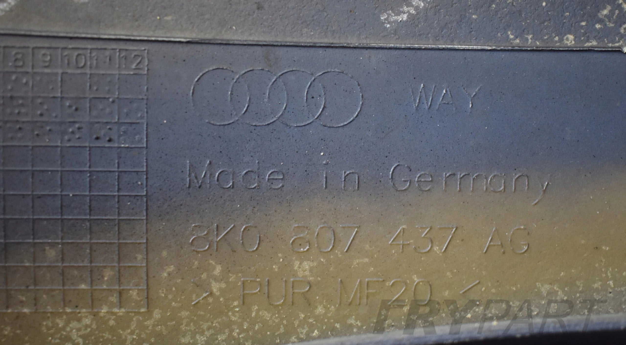 AUDI RS4 B8 8K FRONT BUMPER ORG