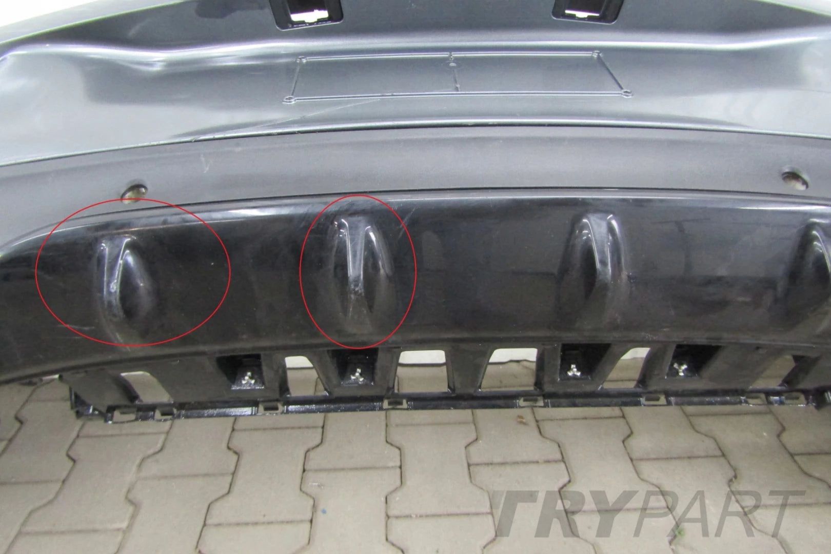 Mercedes C 205 Coupe Cabrio AMG Rear Bumper 15-