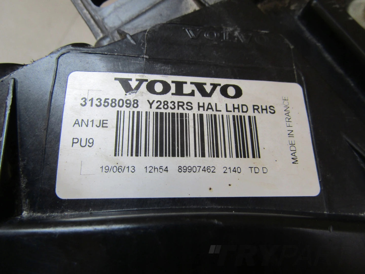 Front Lamp Volvo V60 S60 LIFT STANDARD 13-18 RH 31358098