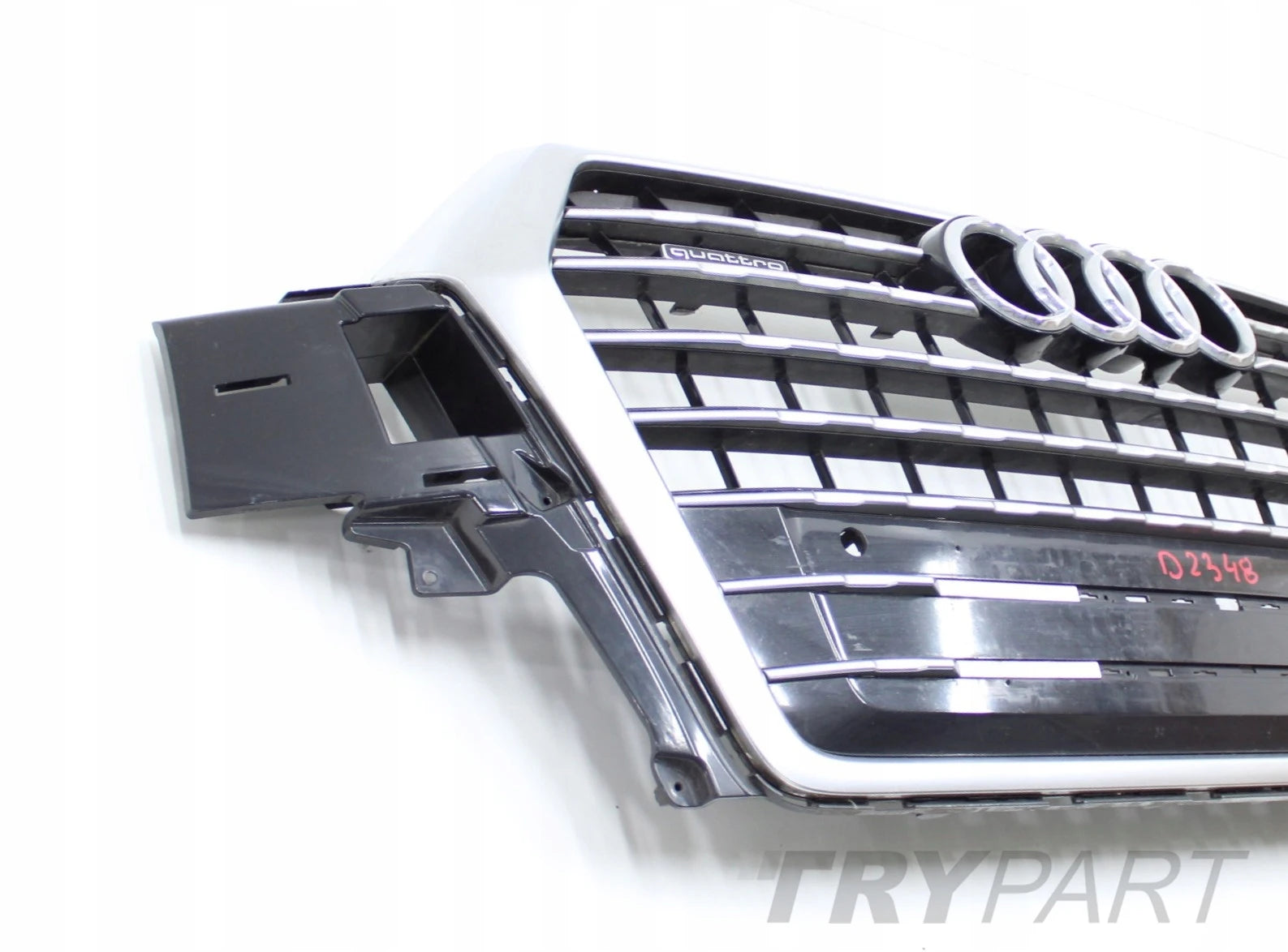 AUDI Q7 II 4M0 CHROME FRONT BUMPER GRILLE ORG 4M0853651