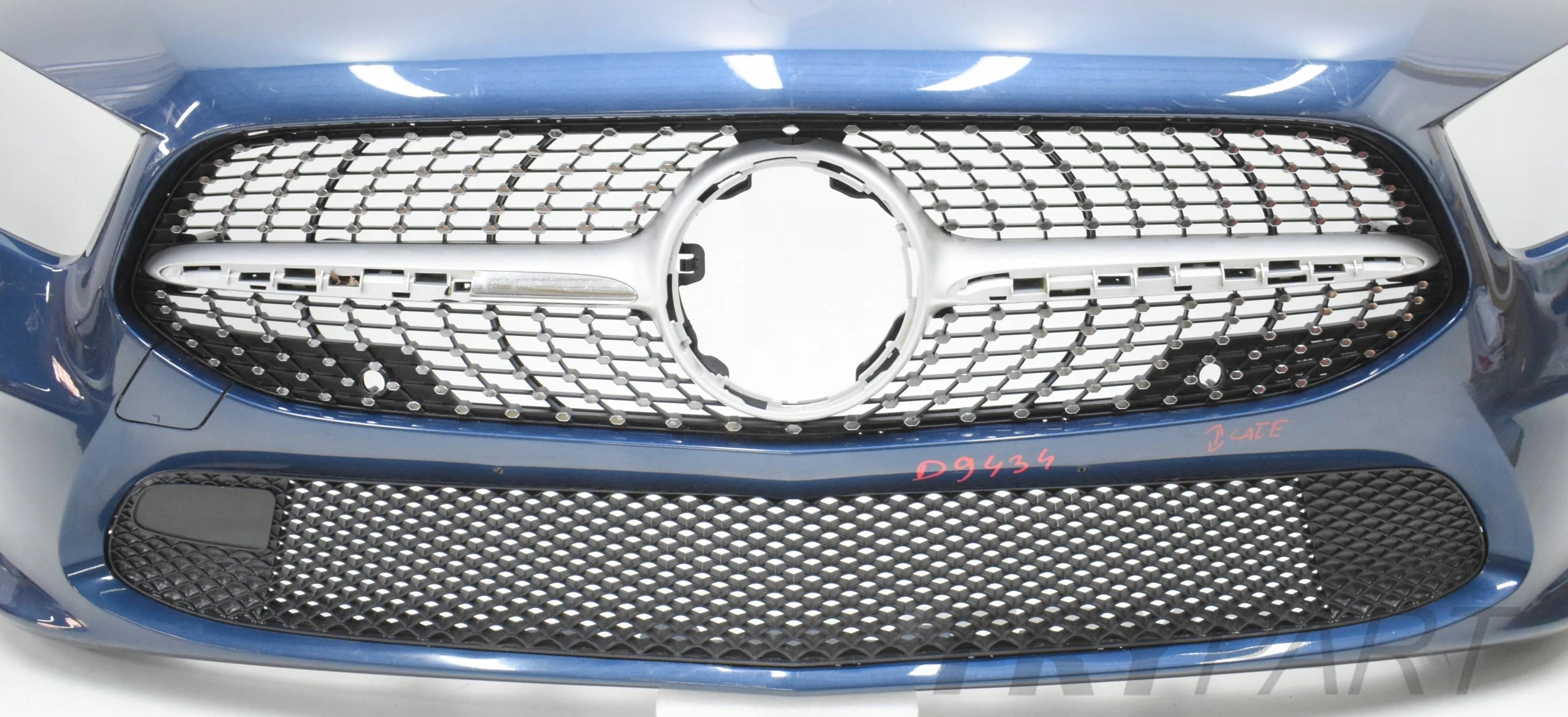 MERCEDES A-CLASS W177 FRONT BUMPER + GRILLE + VENTS