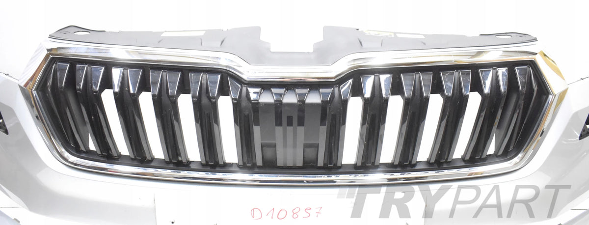 SKODA KAROQ LIFT 57A FRONT BUMPER ORG + BOTTOM