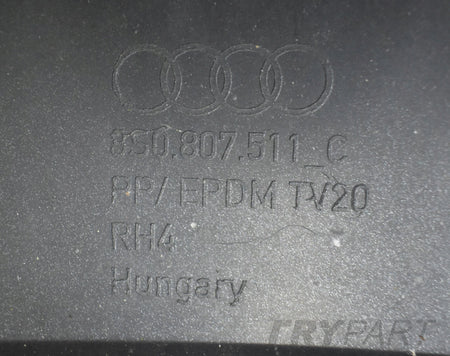 AUDI TT TTS S LINE 8S0 REAR BUMPER ORIGINAL