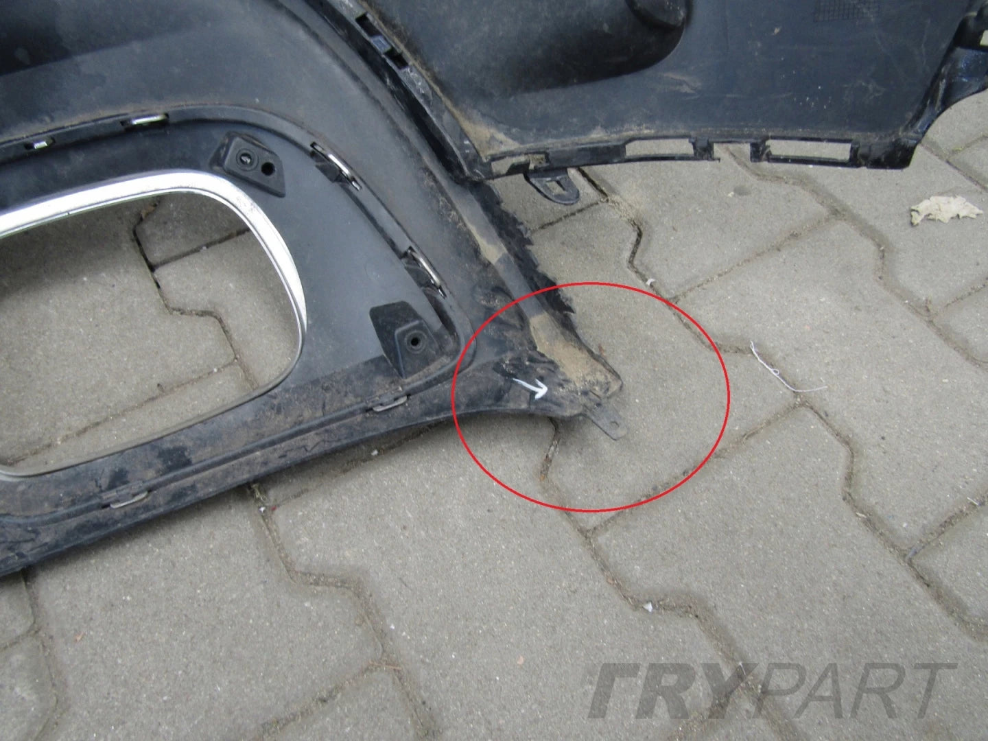 Rear Bumper Mercedes GLA W156 AMG Lift 17-