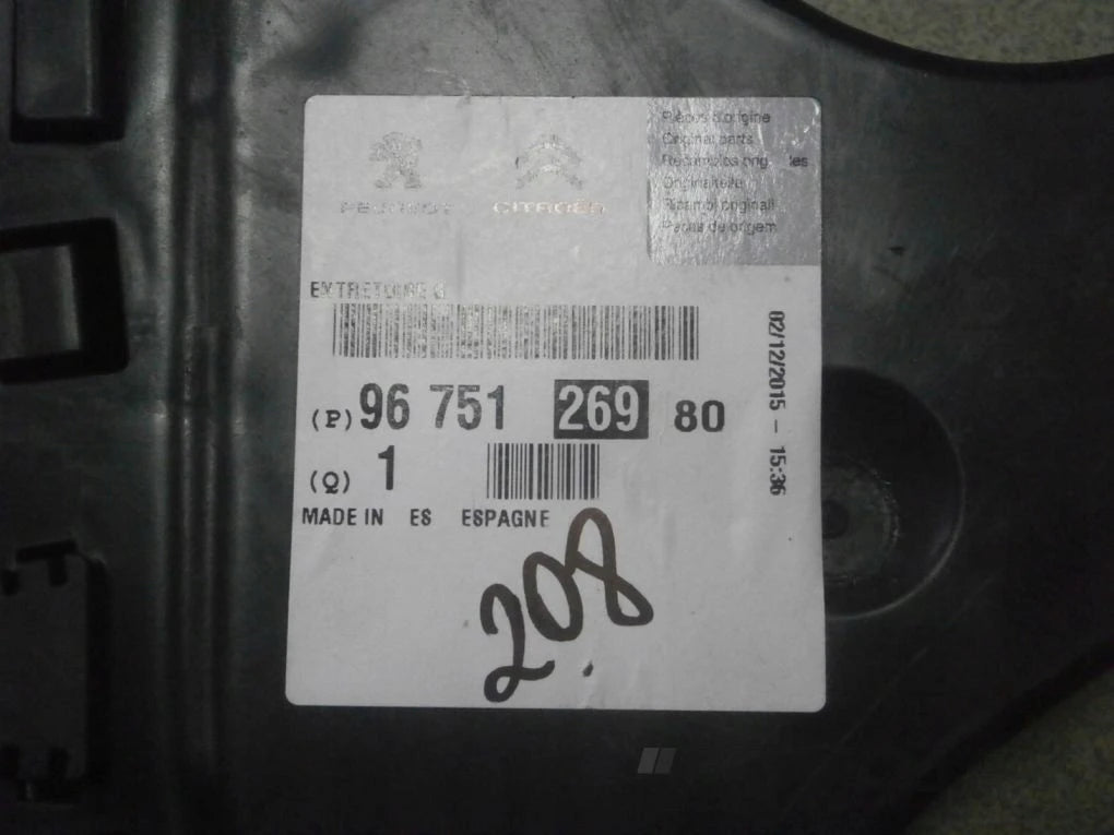 PEUGEOT 208 SLIDE MOUNT