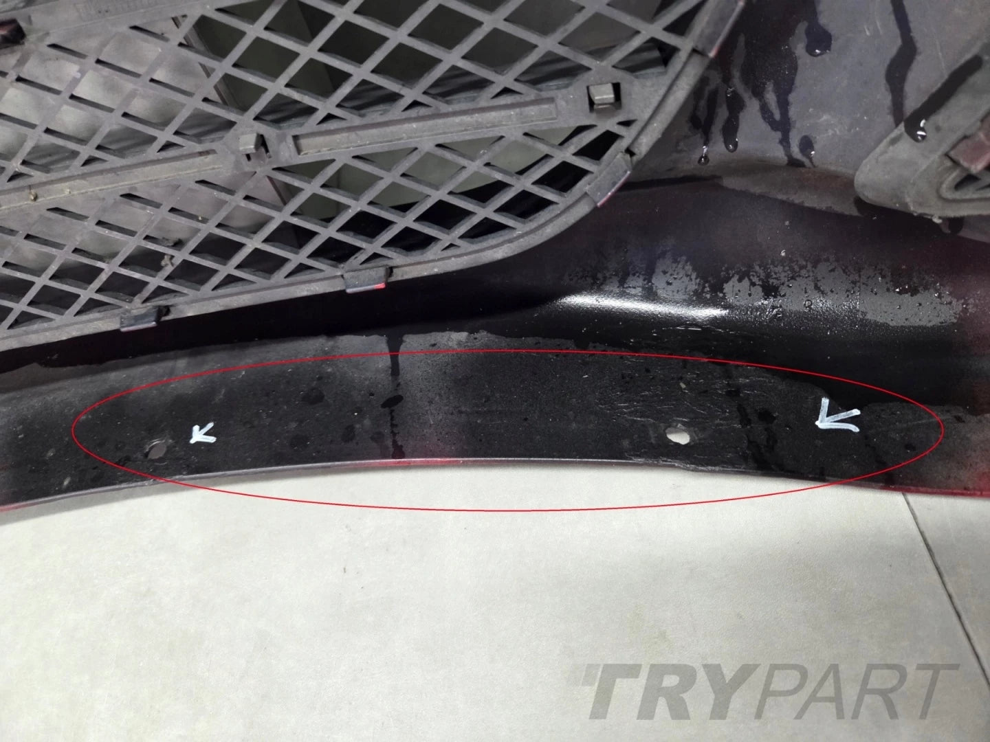 FRONT BUMPER BMW E90-E91 05-08
