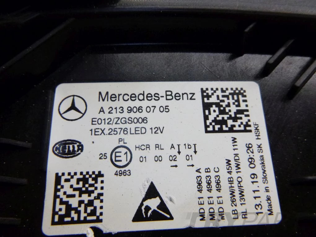 MERCEDES E-CLASS 213 LIFT FULL LED 20- RIGHT LEFT