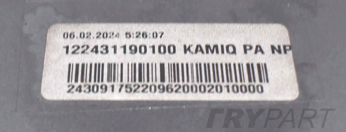 SKODA KAMIQ 568 LIFT FRONT BUMPER ORIGINAL