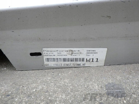 BMW 3 E90 E91 LCI LIFT left sill trim